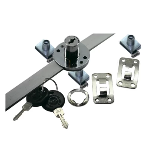 Замок LOCK.108.500.CR, центральный на 3 ящика