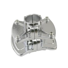 Держатель для полок двусторонний R-62, хром, гальваника