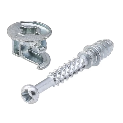 Стяжка эксцентриковая (комплект эксцентрик+шток саморез) NEW