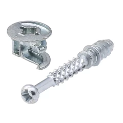 Стяжка эксцентриковая (комплект эксцентрик+шток саморез) NEW