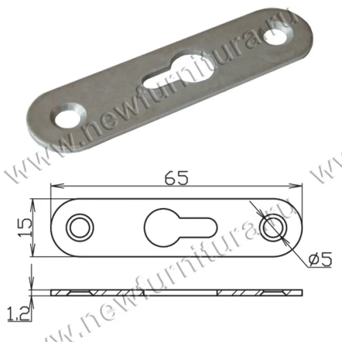 Подвеска 2 шурупа прорезь посередине