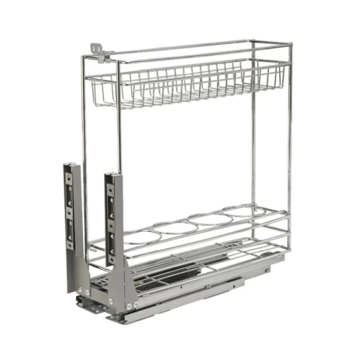 Бутылочница 200мм 2-уровневая K4PTJ023B ALBA 150х445х436мм с доводчиком