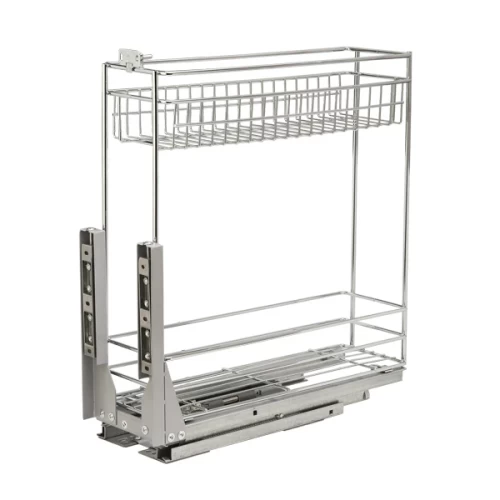 Бутылочница 200мм 2-уровневая K4PTJ023C ALBA 150х460х455мм с доводчиком