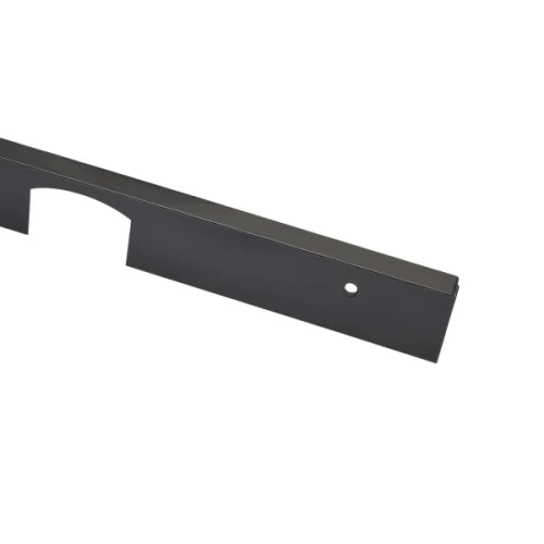 Планка д/столешниц 1529 е 38мм. Угловая R=1 Черная