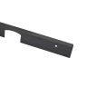 Планка д/столешниц 1529 е 38мм. Угловая R=1 Черная