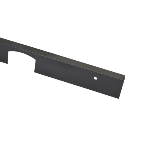Планка д/столешниц 1529 е 38мм. Угловая R=1 Черная