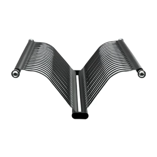 Посудосушитель 500 мм 465х280х65мм, нержавеющая сталь черный (комплект)