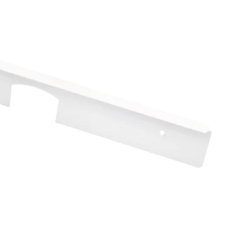 Планка д/столешниц 38мм 600мм Угловая R5 белая