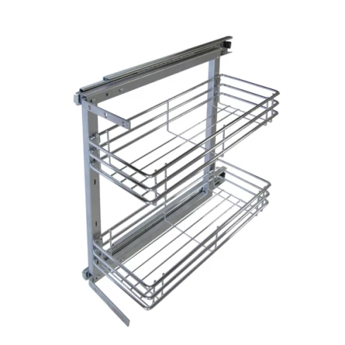 Бутылочница 200мм 2-уровневая PTJ009 ALBA 145х415х460мм, с крепл.фасада