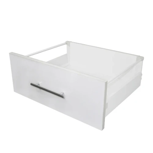 Комплект ящика TEN H 180, L=500  белый с рейлингом