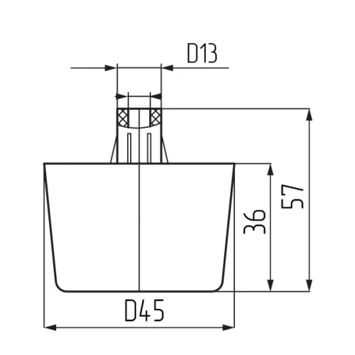 Опора Н-35  штырь