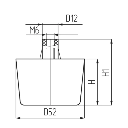 Опора Н-45 штырь
