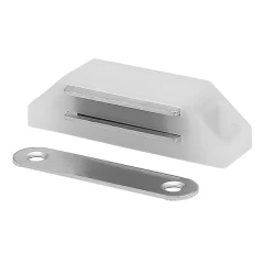 Защелка магнитная Гигант&quot; белая, 3.5 кг, с ответной планкой&quot;