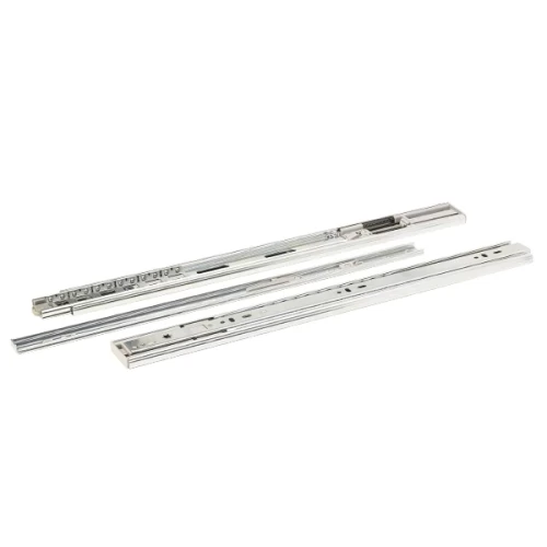 Шариковые направляющие полного выдвижения Push to Open с доводчиком MF, 45 X 450mm, 1.2x1.2x1.5mm