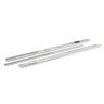 Шариковые направляющие полного выдвижения Push to Open с доводчиком MF, 45 X 550mm, 1.2x1.2x1.5mm