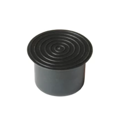 Пластмассовая заглушка черная для труб R-16 2818А