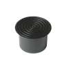 Пластмассовая заглушка черная для труб R-16 2818А