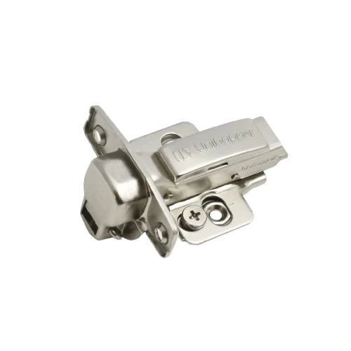 3D петля UNIHOPPER с доводчиком, полунакладная, 48мм, с декор. накладкой