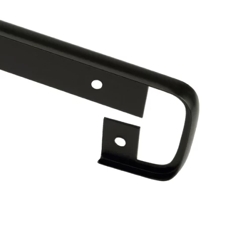 Планка д/столешниц Европа" 38мм 600мм щелевая черная"