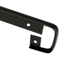 Планка д/столешниц Европа" 38мм 600мм щелевая черная"