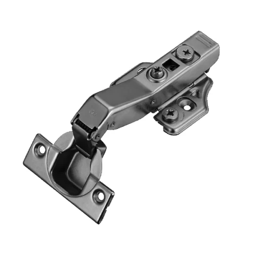 Петля MF Prima All-2-Way 3D, Clip-on, 45* с доводчиком, мягкий ход, черный никель, в сборе