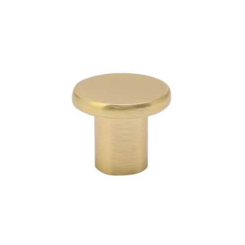 Ручка-кнопка H78, золото d=30 мм