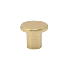 Ручка-кнопка H78, золото d=30 мм