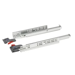 Шариковые направляющие скрытого типа 300мм Clip-on полного выдв. с доводчиком CS.300