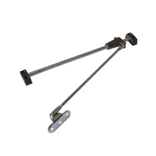 Кронштейн мебельный секретерный правый 240мм, коричневый Польша