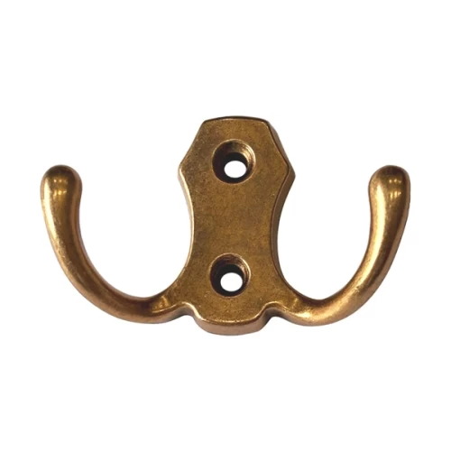 Крючок H5505, 2-х рожковый, бронза (АЛЮМИНИЙ)