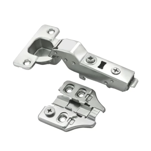 Петля MF Prima Top 3D, 52 мм, Clip-on, вкладная с доводчиком, мягкий ход, никель, в сборе