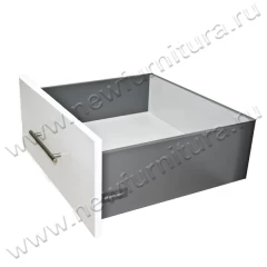 Комплект выдвижного ящика Unihopper Magic Box, 170*450мм, с доводчиком, графит