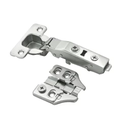 Петля MF Prima Top 3D, 52мм, Clip-on, накладная с доводчиком, мягкий ход, никель, в сборе, H=2