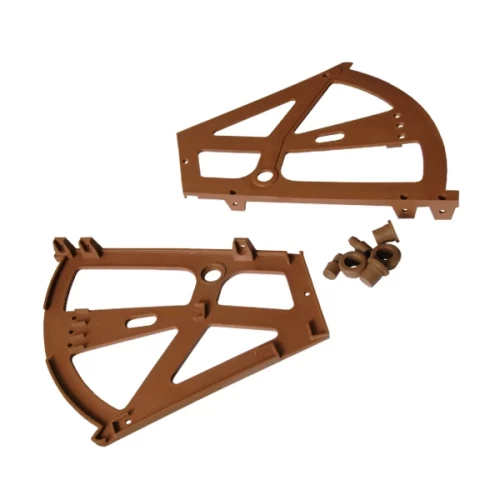 Поворотное устройство под обувь, цвет вишня