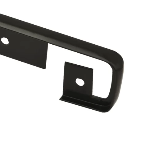 Планка д/столешниц Союз" 28мм R3 600мм щелевая черная"