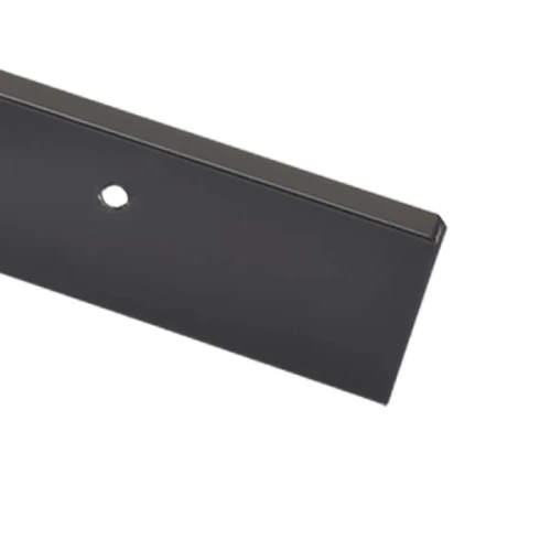 Планка торцевая 1528У универсальная 38мм. R=1 Черная