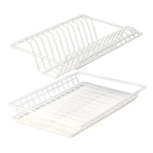 (500мм) Комплект посудосуш. (белый) с поддоном 465х256