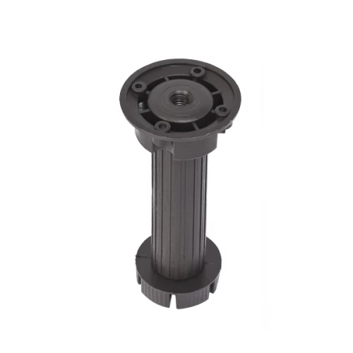 Опора кух. рег. 145-175мм, разборная, черная (без винта и клипсы)