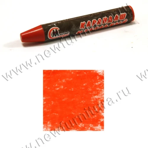 Карандаш мебельный красный (R1669)