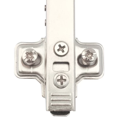 Петля MF Primavera, Clip-on накладная с доводчиком, мягкий ход. Площадка с евровинтом.