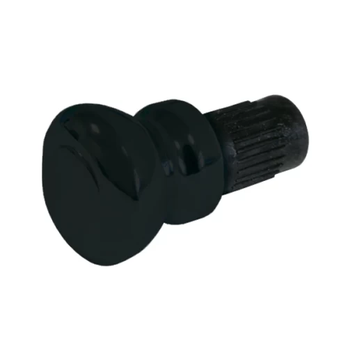 Заглушка для рейлинга Ретро", мат черный"