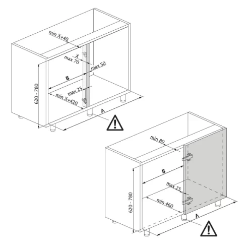 Механизм угловой GIRASOLO левый Compagnucci