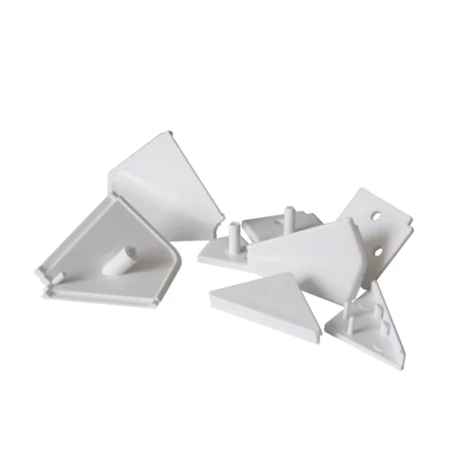 Комплект заглушек к плинтусу белый (к арт. 4302)