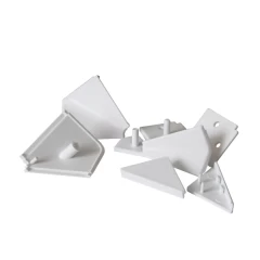 Комплект заглушек к плинтусу белый (к арт. 4302)