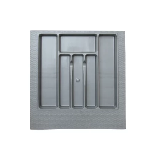 Лоток для столовых приборов в базу 500-550мм (470х490х45мм), металлик