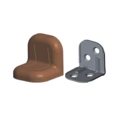 Уголок крепежный ясень с пластиковой крышкой (11) тип 2