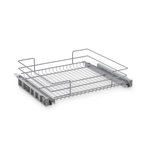 Выдвижная корзина Compagnucci в нижнюю базу 600мм с доводчиком без крепления фасада