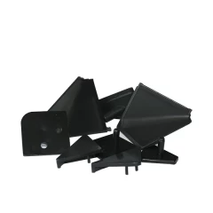 Комплект заглушек к плинтусу черный (к арт. 4302 )