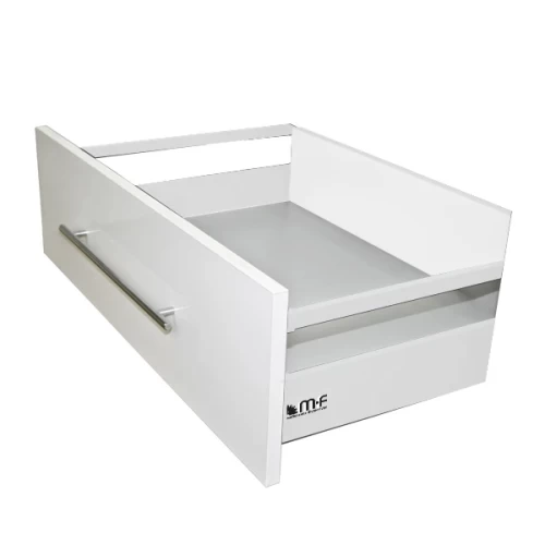 Комплект ящика Tango Box 450мм с рейлингом универсальной высоты белый DSI.450