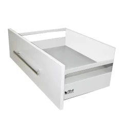 Комплект ящика Tango Box 450мм с рейлингом универсальной высоты белый DSI.450